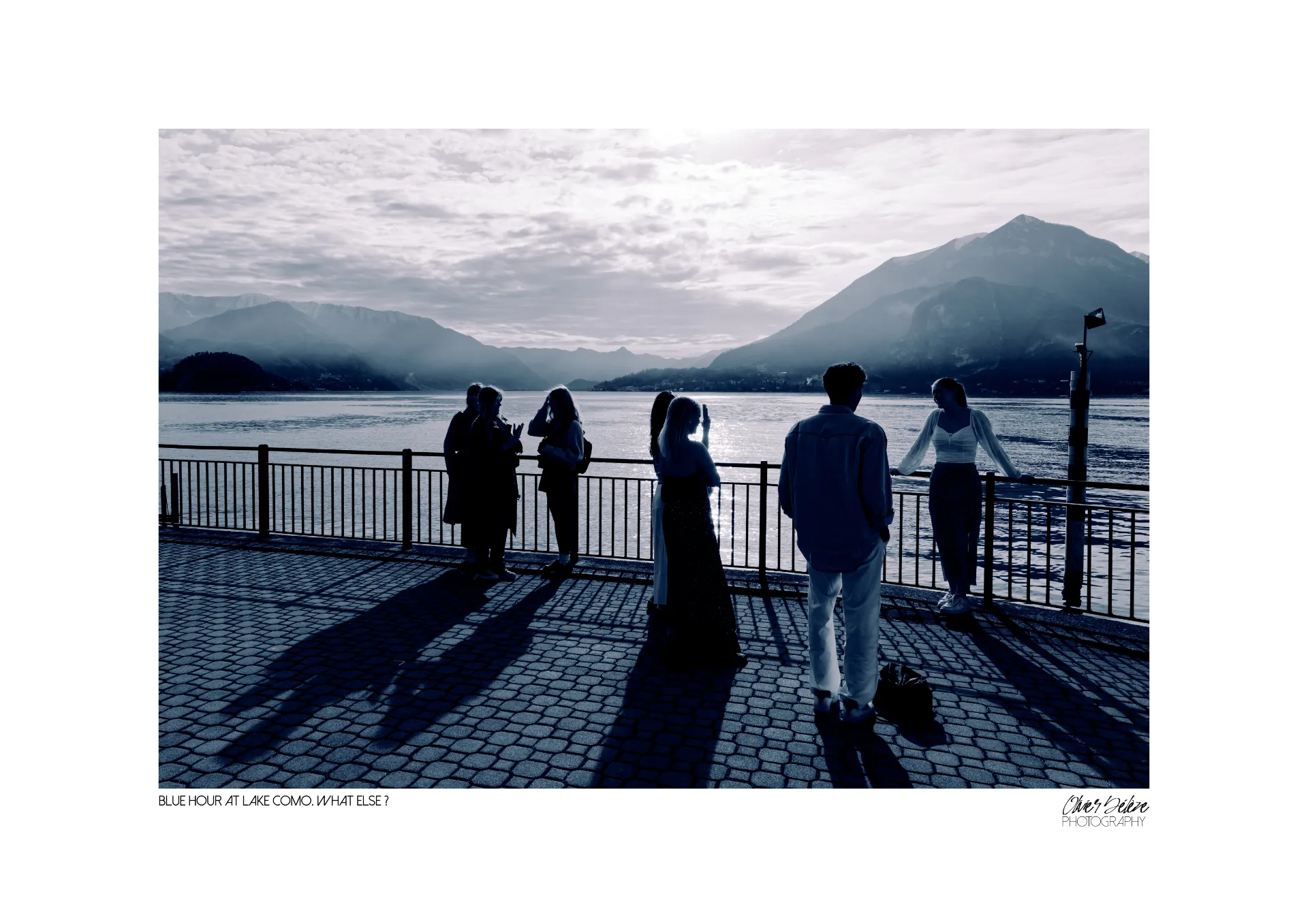 Blue hour at Lake Como. What else?